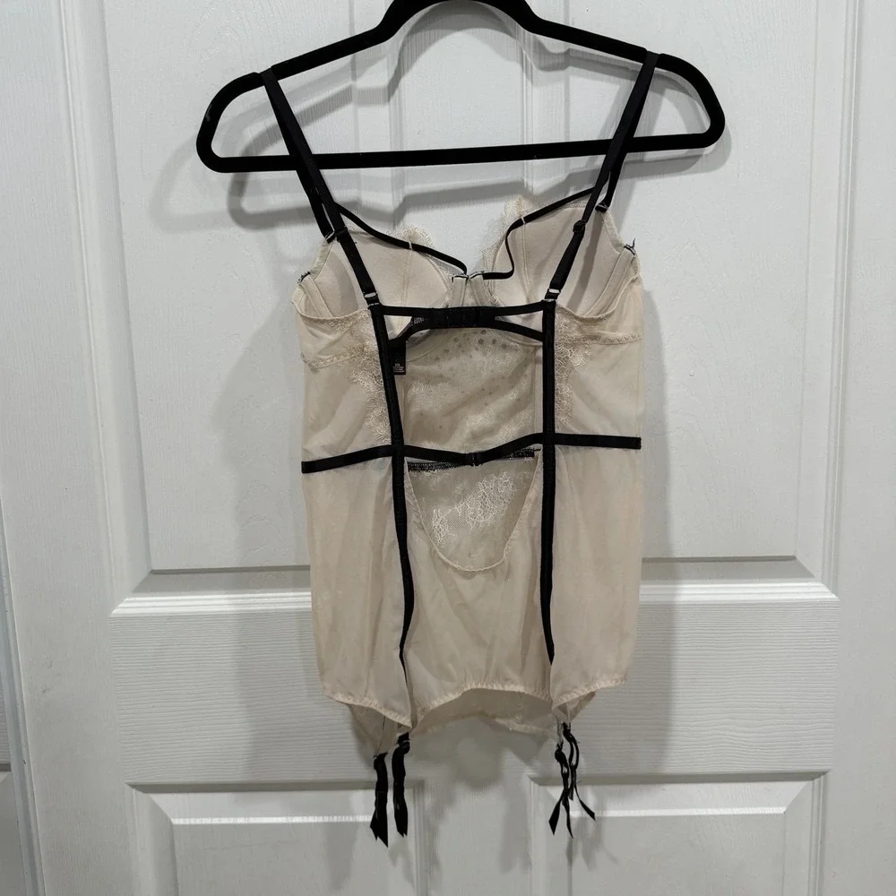Victoria's Secret Cream and Black Shapewear - Picture 5 of 7